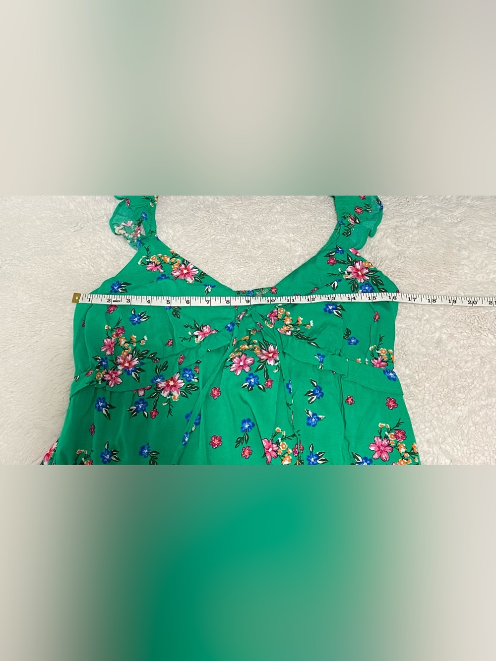 Kingston Green Floral Dress - Picture 9 of 11